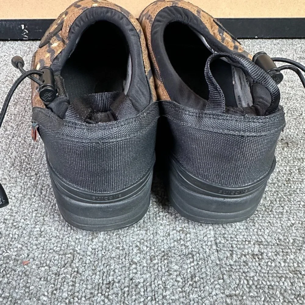 Suicoke x Moncler Pepper Loafer in Brown Camo Puffer Apres Ski Shoe Mens EU 43 - Picture 3 of 7